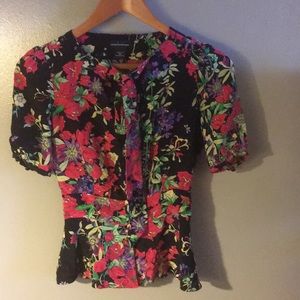 100% silk blouse